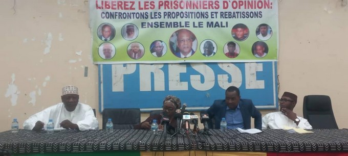 Conférence de presse : Les partis Signataires exigent la libération des détenus politiques